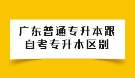 广东普通专升本跟自考专升本区别.jpg