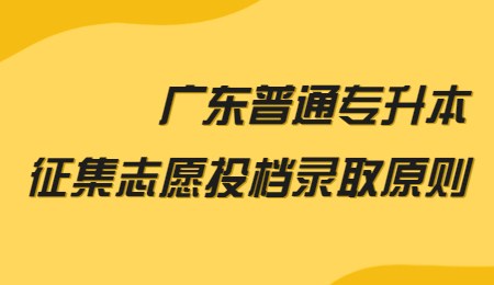 广东普通专升本征集志愿投档录取原则.jpg