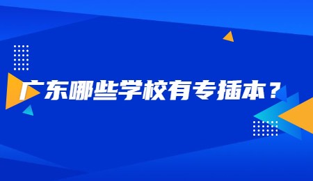 广东哪些学校有专插本？.jpg