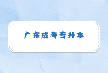 广东成考专升本