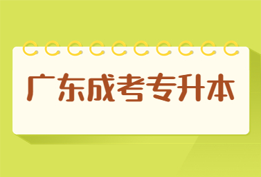 广东成考专升本