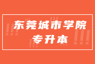 东莞城市学院专升本