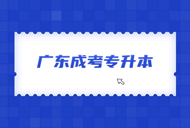 广东成考专升本